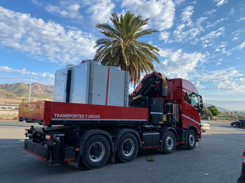 camion grua autocargante